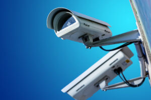 Surveillance Camera on building. Role of Surveillance in personal injury